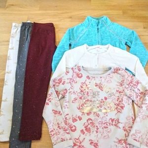 SOLD Girl's L Cozy Sweater & Leggings Lot